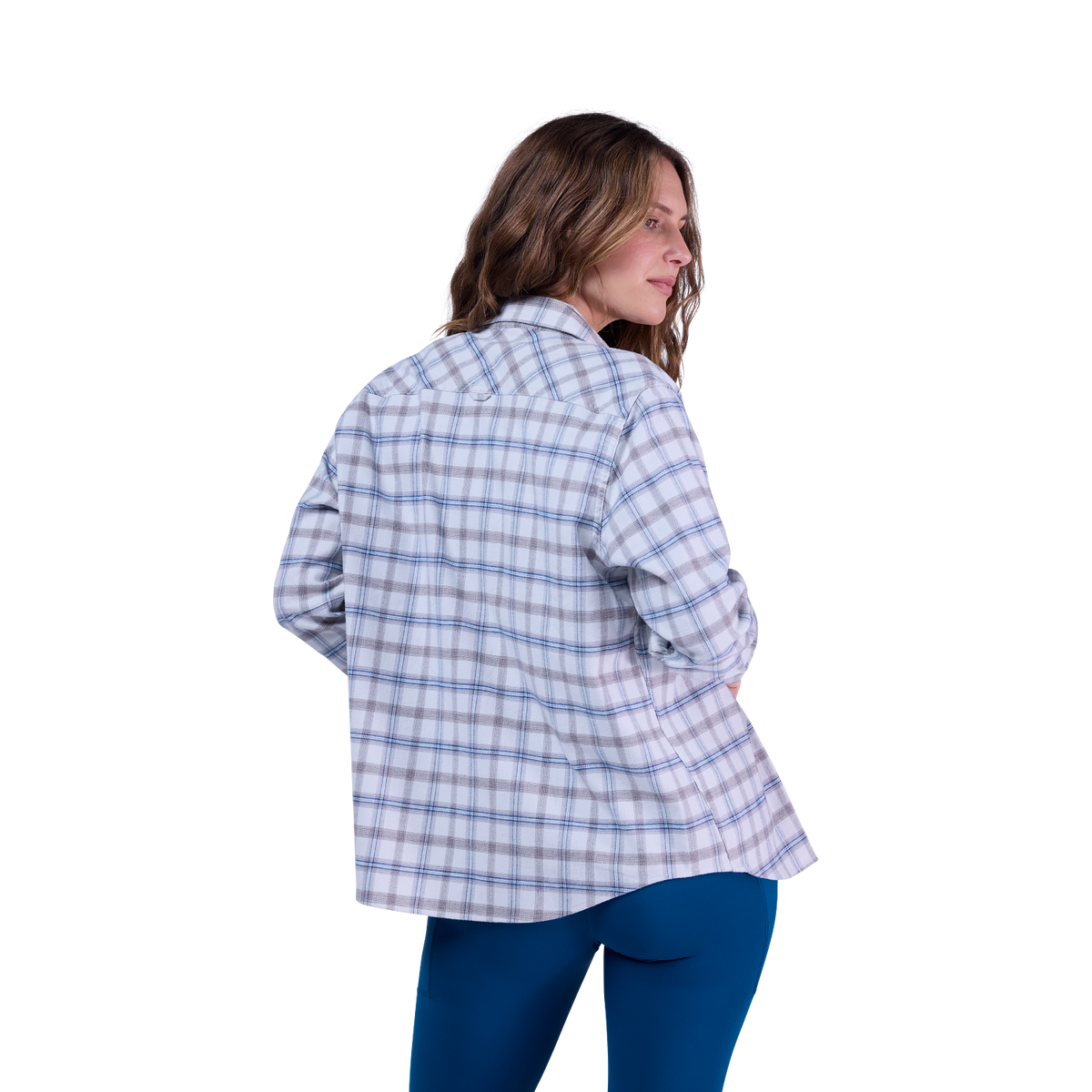 Womens Survivalist Core Flannel Long Sleeve Shirt
