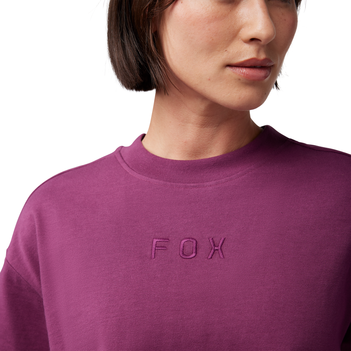 Womens Wordmark Premium Crop Tee